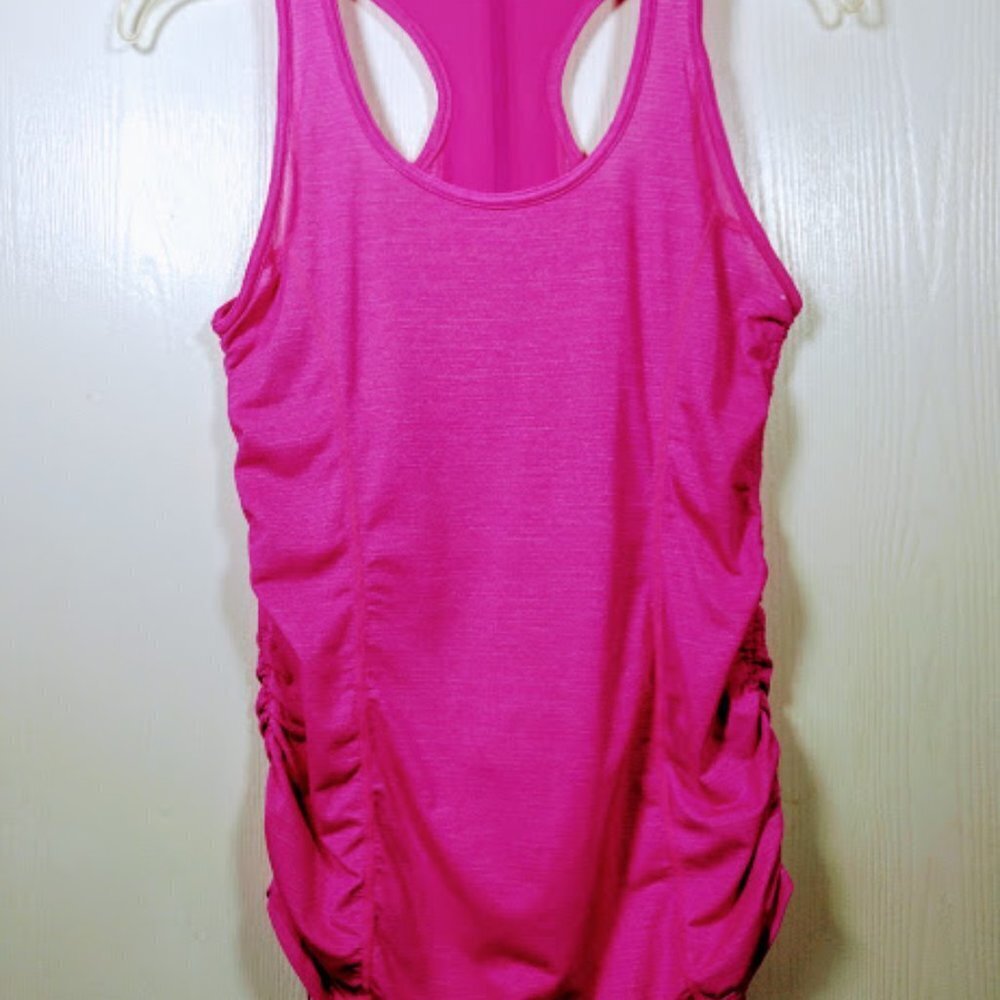MPG Hot Pink racer back athletic tank Small - Picture 10 of 17